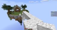The Bedwars practice server is one of the best places to train skills (Image via Mojang)